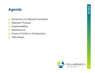 A g cs persepective on primavera unifier ppt | PDF