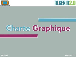 Algeria Game Dev fest - Charte graphique