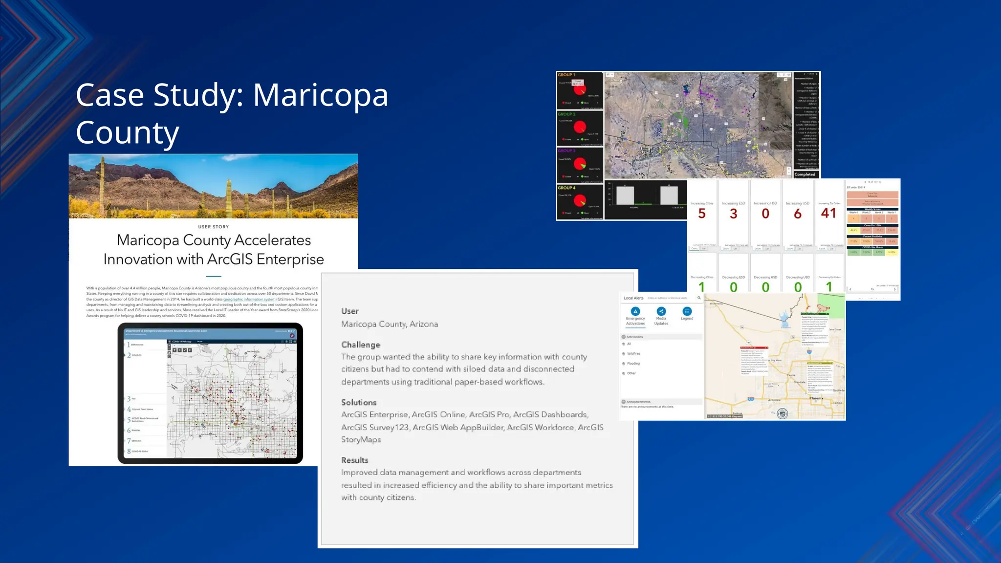 Case Study: Maricopa
County
An
d
 