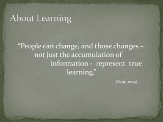 Age and Learning Presentation | PPTX