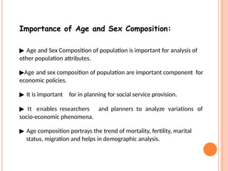Characteristics of Human Population-Age and Sex Composition.pptx