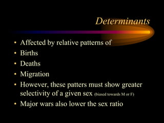 CAPE SOCIOLOGY Age and sex structure[1] | PPTX