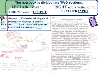 Interactive Science Notebook Setup | PPTX