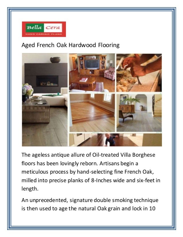 Aged French Oak Hardwood Flooring