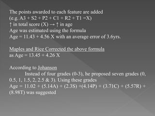 Age estimation | PPTX