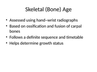 age factor in Orthodontics.ppt age related changes | PPTX