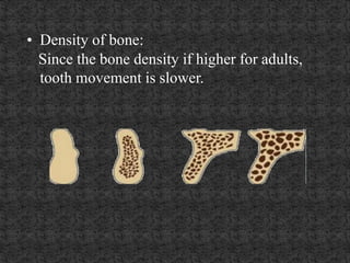 Age factors in orthodontics | PPTX