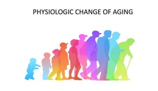 PHYSIOLOGIC CHANGE OF AGING
 