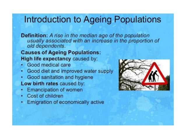 essay cause and effect of ageing population