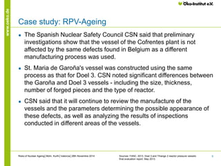 Risks of Nuclear Ageing | PDF
