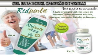 A dupla perfeita para você estar sempre em
movimento. Prevenção de dores articulares,
musculares e nas juntas. Diminui as perdas ósseas.
R$48,99
R$41,50
 