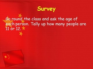 Age lesson: How old are you?