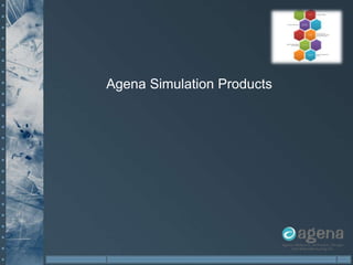 Agena Simulation Products
 