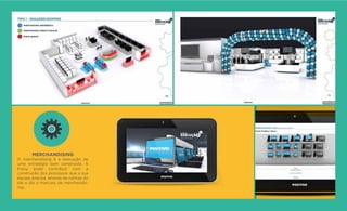 MERCHANDISING
O merchandising é a execução de
uma estratégia bem construída. A
Enjoy pode contribuir com a
construção dos processos que a sua
equipe precisa, através de rotinas do
dia a dia e manuais de merchandis-
ing.
 