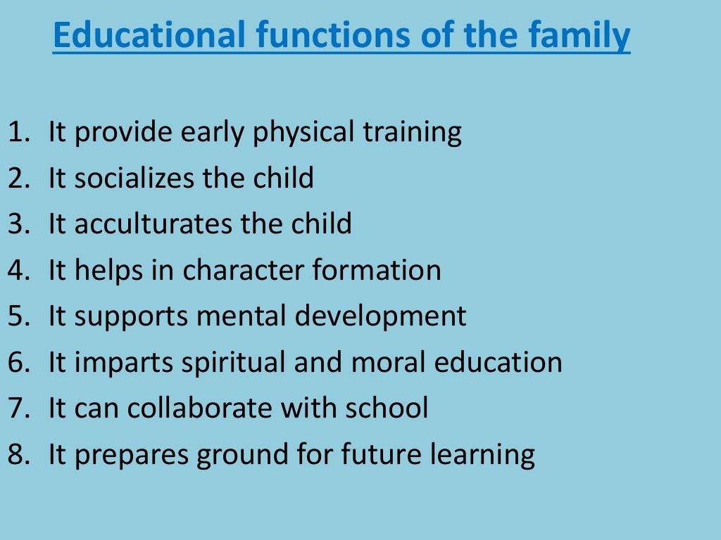 Agencies of education