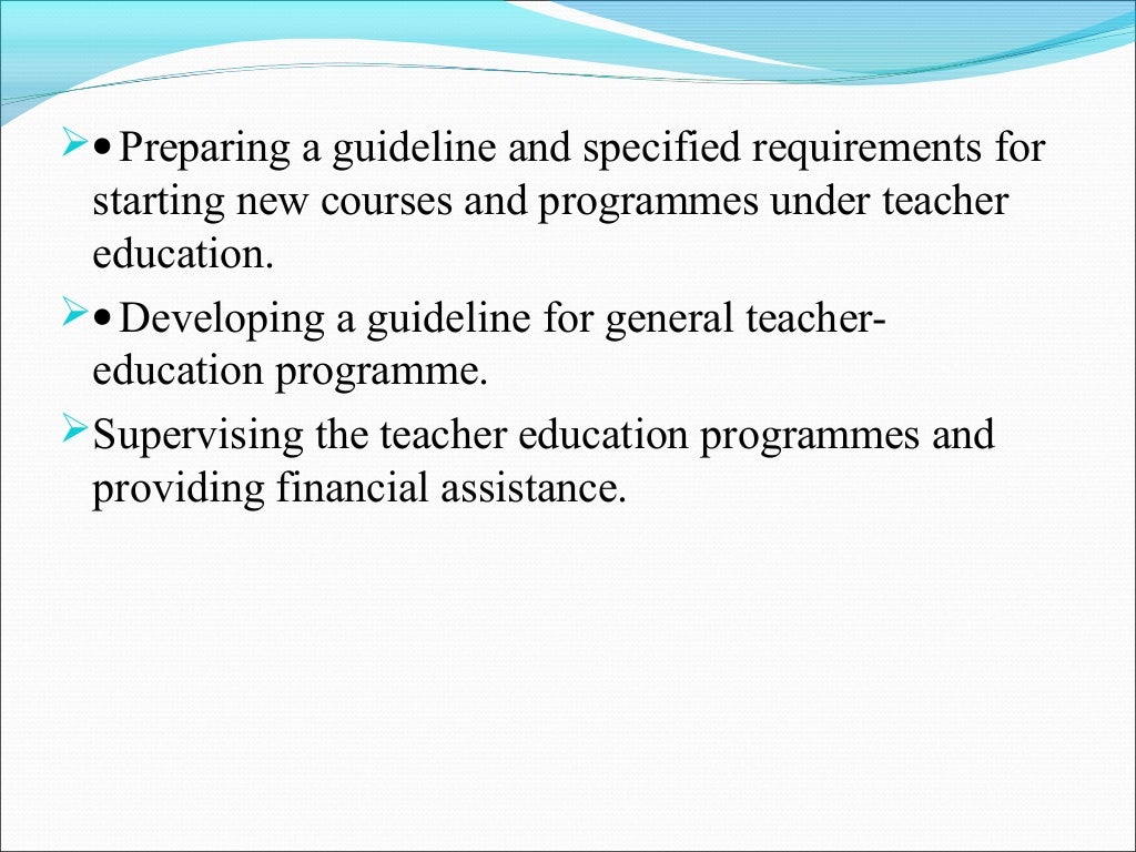 What Is The Concept Of Teacher Education