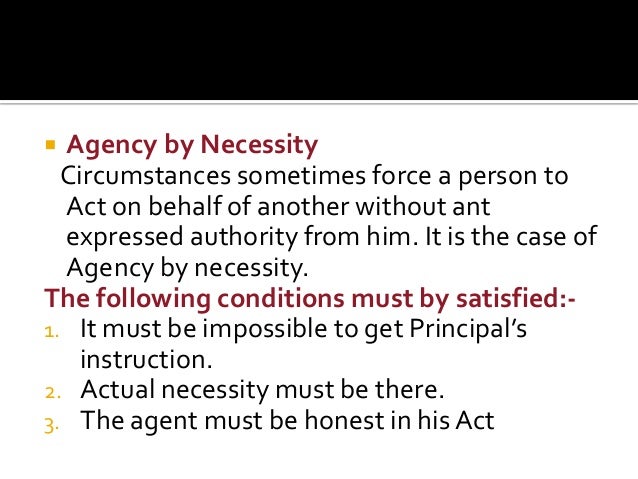 Agency