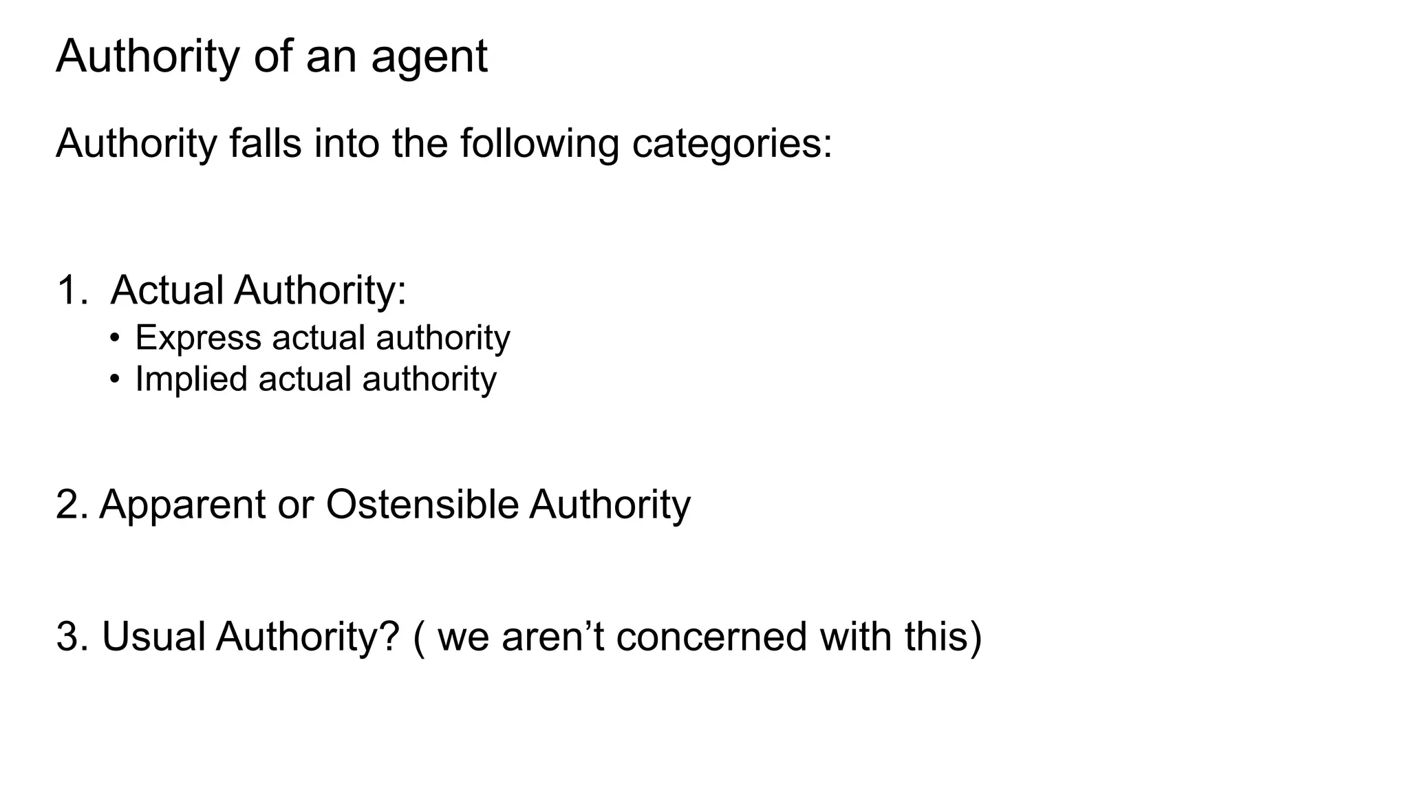 presentation for agency in commercial law | PDF