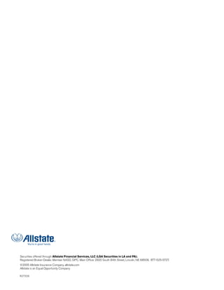 Agency Purchase Mini Brochure Allstate Ea Op