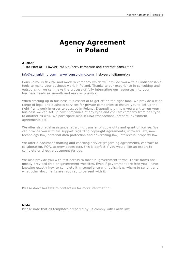 corporate agreement templates
