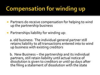 No usurping partnership opportunities