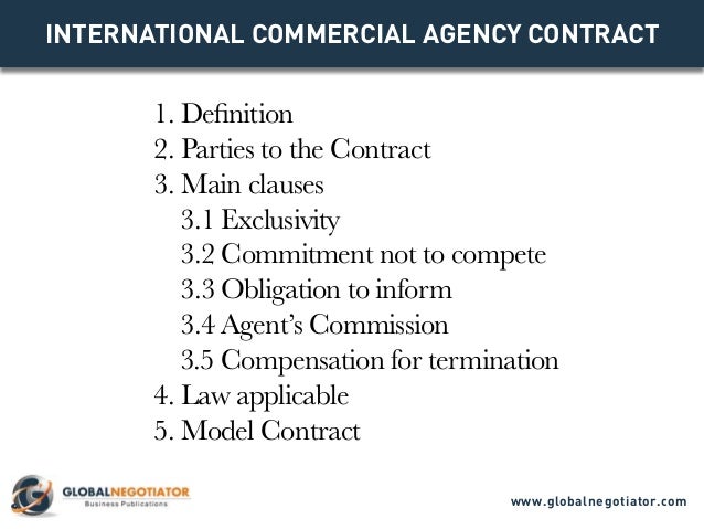 agent contract sample