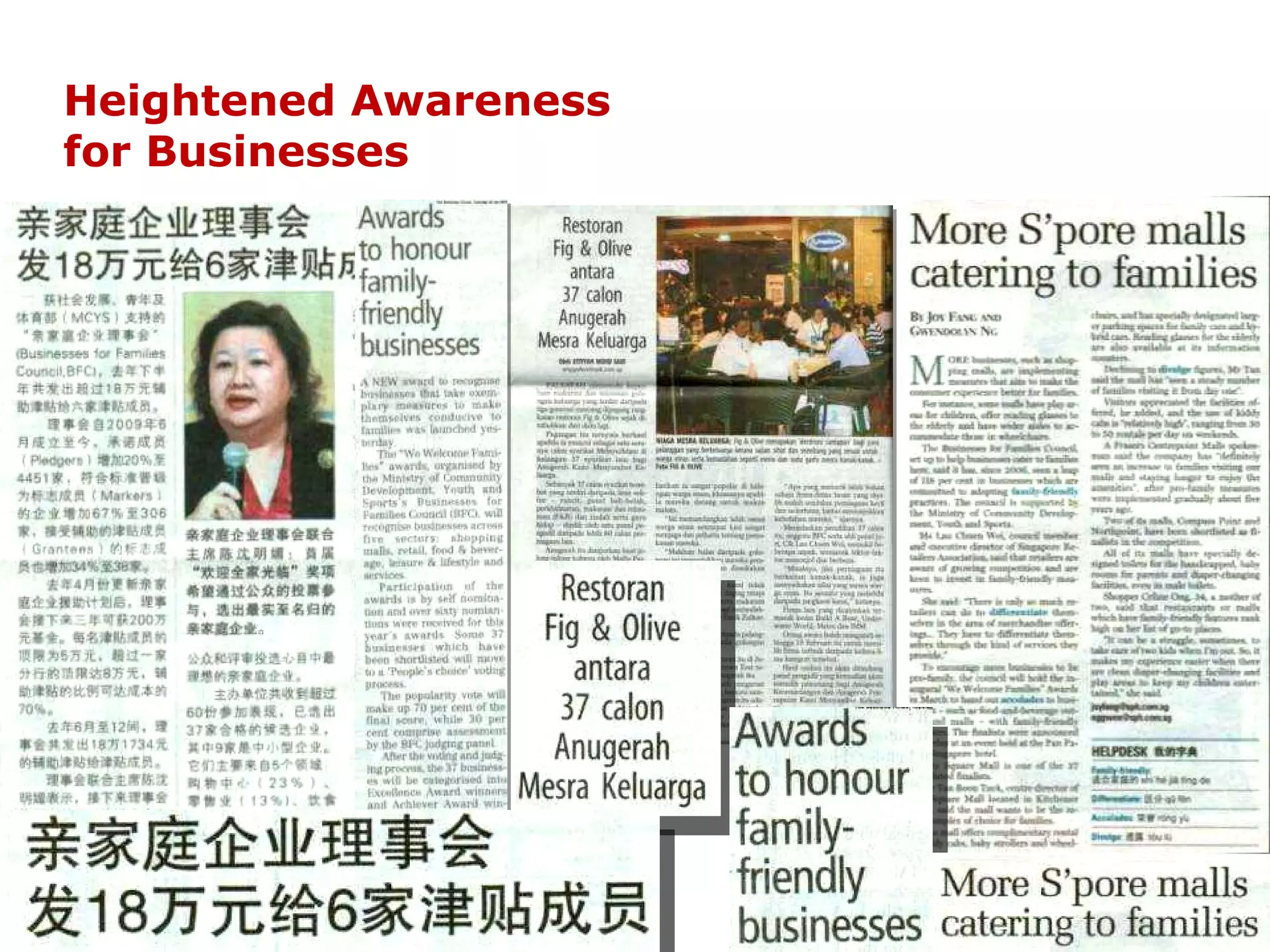 Heightened Awareness  for Businesses 
