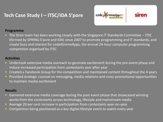  Media Relations – International, Regional and National