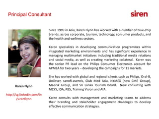 Strategic communications consultancy for regional programmes across Asia Pacific
