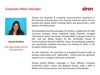 Research, preparation and execution by experienced consultants 