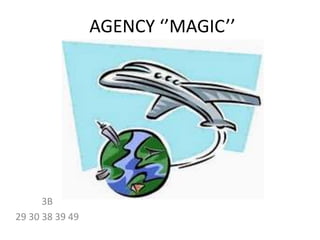 AGENCY ‘’MAGIC’’ 3B 29 30 38 39 49 