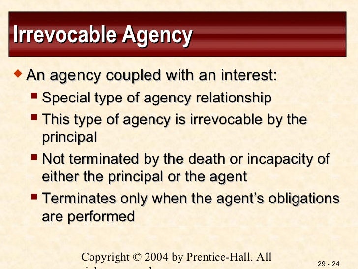 Agency notes