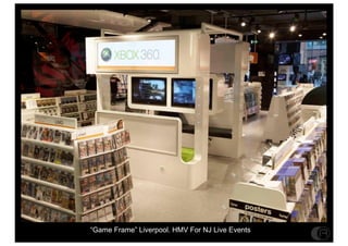 Game Frame Liverpool. HMV For NJ Live Events
 
