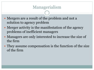 Agency Problem and Managerialism.pptx