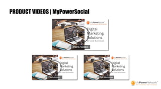 PRODUCT VIDEOS | MyPowerSEO
 