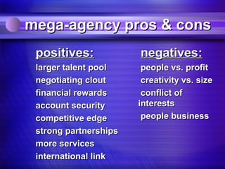 Agency Types Agency types | PPT