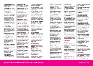 ilê axé oxumaré Aveni-       ilê axé omin ewá R.           e Rios, Qd. A, lote 12Arem-   Centro. t 71 8152- 0726      t 71 3322-1518                do, s/nº, Centro. Ilhéus/BA.
da Vasco da Gama, 343. t     Nova Aliança, 505, Praia      bepe t 71 3624-2461                                                                      t 73 3231-7264
                                                                                         casa do teatro               org. de permacultura
71 3237-2859                 Grande. t 71 3397-4651
                                                           ilê axé ogun sidê R. Nova     popular R. Carlos            e arte R. do Passo,           centro de cultura maes-
ilê axé oyá Conj Pirajá I,   ilê axé talaôbi Rua Ale-      Constituinte s/n Periperi t   Gomes, 897, Centro.t 71      62, Santo Antônio t 71        tro miro
VL2, Caminho 31, Casa 5.     xandre Fleming, nº75          71 3307-6702                  3329-0015                    3241-6204                     R. Itacarambi, s/nº, Mochi-
t 71 3391-3859               Alto de Coutos                                                                                                         laI - Feira de Santana. t 75
                                                           ilê axé jitolobi Rua Pris-    casa da photographia         armazém cenográfico
                             Tel: (71) 3408-6706                                                                                                    3614-8410
ilê axé oyá mesi R.                                        co Paraíso, 478, Coqueiro,    R. Padre Feijó, 442, Cane-   R. Dr. Augusto Lopes
Conceição do Jacuípe, 7,     terreiro alá omin axé         Araci/ BA t 75 3266-2392      la. t 71 3491-3906           Ponte, Portão Stiep, s/nº.    teatro do centro de
Coutos. t 71 3397-2330       R. Dique Pequeno, 3,                                                                     t 71 3116-9140                diretores lojistas
                                                           terreiro de matamba           centro cultural
                             Vasco da Gama. t 71                                                                                                    (cdl) Praça Monsenhor
ilê axé opô ajagunã                                        tombenci neto Av. Brasil,     ensaio Av. Leovigildo        cepa- círculo de estu-
                             3383-1364                                                                                                              Renato Galvão, 173, Centro
Jd. dos Diamantes, 14,                                     485, Bairro da Conquista,     Filgueiras, Ed. Pêssego,     do, pensamento e ação
Areia Branca, Lauro de       Ilê Axé Omin Tundê            Ilhéus/Ba t 73 3086-1871      n° 58, Garcia.t 71 3328-     R. Souto D’Álva, 98 Bar-      - Feira de Santana. t 75
Freitas. t 71 3291-8631      Travessa Dois Irmãos, 81,                                   3628                         balho t 71 3242-0502          3602-3636
                                                           Ilê Axé Onicofá Bominjá
                             Lobato t 71 3215 1504                                                                                                  teatro do centro uni-
ilê obá toni Ladeira da                                    Alameda 52, casa 159,         conselho de cultura da       centro esportivo de
Paz, 29, Engenho Velho       ilê axé maroketu R.           Bairro: Santo Inácio t 71     bahia (Anexo ao Palácio      capoeira angola-mes-          versitário de cultura e
da Federação.                Antonio Viana, 65, Cosme      3391-7613                     da Aclamação) Av. Sete       tre faísca R. Raimundo        arte (cuca) R. Conselheiro
t 71 3203-6396               de Farias. t 71 3276-3116                                   de Setembro, 1330,           Viana, 61 E, Rio Vermelho     Franco, 66, Centro - Feira de
                                                           terreiro mokambo Rua                                                                     Santana. t 75 3221-9766
                                                                                         Campo Grande t 71 3117-      t 71 3345-2311
terreiro vila são ro-        ilê axé odé oluami Tra-       Heide Carneiro, 89, Vila
                                                                                         6190/6187                                                  teatro cidade do sa-
que R. Direta do Beiru,      vessa Manuel Rangel, 49       2 de Julho/ Trobogy. t 71                                  nova acrópole Alameda
884 E, Tancredo Neves. t     Vila Matos t 71 3247-8584     3360-6668                     espaço cultural raul         Florença, 108, Pq. Júlio      ber R. do Telégrafo, s/n,
71 3461-2790                                                                             seixas/ sindicato dos        Cesar, Pituba t 71 3354-      Bomba - Camaçari. t 71
                             ilê axé opô afonjá R. Di-     ilê axé abassá de                                                                        3644-2777/ 1631
                                                                                         bancários Av. 7 de Se-       4878
terreiro do alaketu          reta de São Gonçalo, 557,     ogum 1ª Travessa Luis Via-
                                                                                         tembro, 1001, Mercês.                                      centro cultural danne-
R. Luís Anselmo, 67, Ma-     Cabula. t 71 3384-3321        na Filho, 17, Nova Brasília                                espaço cultural e li-
                                                                                         t 71 3329 -2333                                            mann Av. Salvador Pinto,
tatu. t 71 3382-5093                                       de Itapuã. t 71 3285-1769                                  vraria café cogito Rua
                             ilê axé orumin R. Sal-                                                                                                 29, Centro São Félix/BA t
                                                                                         escola picolino Av.          General Labaut, 137, sala
ilê ase babá omin-           danha Marinho, casa 6,        Ilê Axé Dewalegi – Rua                                                                   75 3425-2208
                                                                                         Otávio Mangabeira, s/n,      13, Barrist 71 3013-8991
guian Av. Beira Mar - São    travessa 2 de julho, Caixa    Freitas Henrique de Baixo,
                                                                                         Pituaçu. t 71 3363-4069                                    centro cultural cicilia-
João de Manguinhos/          D’água. t 71 3233-0253        121, Baixa Quintas t 71                                    // INTERIOR
Ilha de Itaparica. t 71                                    3382-2332                     gabinete português                                         no de carvalho Senhor
                             ilê axé oyá deji R. Egito,                                                               galerias                      do Bomfim/ BA t 74
3631-3340                                                                                de leitura Praça da
                             8 E, Nova Canaã, Paripe.      outros espaços                                                                           3544-2150
                                                                                         Piedade, s/n, Centro.        atelier dalí R. do Triun-
onzó amazi d’unzambi         t 71 3217-5497
                                                           academia de letras da         t 3329-5758                  fo 248, Centro - Vitória da   teatro municipal
Travessa Esperança, 70
                             terreiro omin funkó           bahia Av. Joana Angélica,                                  Conquista.                    margarida ribeiro R.
E, Largo do Tanque. t 71                                                                 sated Avenida Sete de
                             Av. Valéria, 564 E, Peripe-   198, Nazaré.                                               t 77 3083-0354                José Pereira Mascarenhas,
3304-0470                                                                                Setembro, 89, sala 214,
                             ri. t 71 3521-1370             t 71 3321-4308                                                                          Capuchinhos - Feira de San-
                                                                                         Edifício Oxumaré, Centro.    oficina de artes de ara-
ilê odé ibu Travessa 28                                                                                                                             tanat 75 3625-9533
                             terreiro ibá oji tundê        acervo de arte popu-          t 71 3322- 2098              ci R. Francisco Xavier,
de maio, 29, Periperi.
                             Lot. Antonio Moisés,          lar R. Gregório de Matos,                                  100, Centro – Araci. t 75     bibliotecas
 t 71 3308-1457                                                                          sindicato dos músicos
                             Conjunto ACM, Cabula 1.       41, Pelourinho.                                            9121 3493
                                                                                         profissionais do                                           biblioteca padre josé go-
onzó kassange                t 71 9911-7314                t 71 3117-6471
                                                                                         estado da bahia Praça        teatros
d’unzambi Estrada do                                                                                                                                mes loureiro R. Conse-
                             egbé ewé mimó Estrada         afoxé filhas de olorum        da Sé, 398, Ed. Themis,
Cabrito, 83, Plataforma.                                                                                              teatro municipal de           lheiro Paranhos, 64, Santo
                             do Coco km 26, Cond. Mar      R. do Passo, 12 térreo,       sagas 614/15 – 6º andar.
                                                                                                                      ilhéus Pça. Dom Eduar-        Amaro. t 75 3241-1123



84 o onde q quando $ quanto t tel s site @                    e-mail   r realização                                                                    ENDEREÇOS      N 85
 