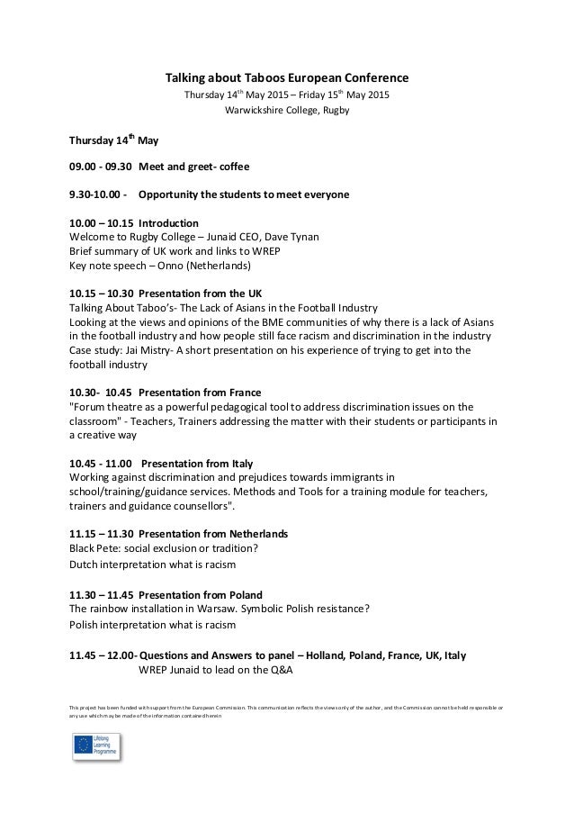 rugby meeting tat agenda