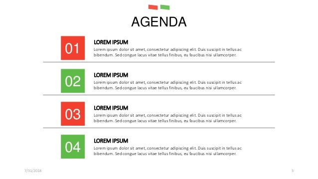 Agenda Powerpoint Template Free Download