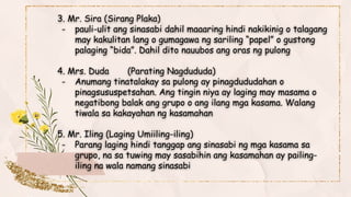 agenda report in piling larangan G12 school | PPTX