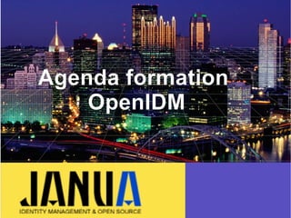 –
–
–
Agenda formation
OpenIDM
 