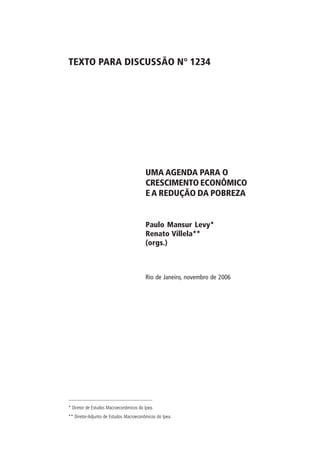 Agenda Para Desenvolvimento