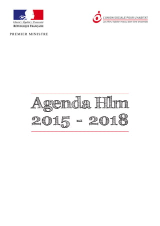 Agenda Hlm
2015 - 2018
 