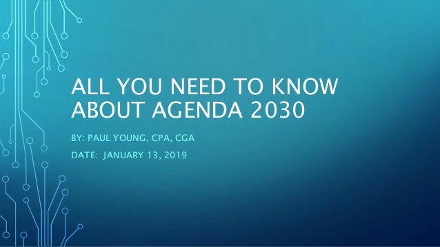 Agenda 30 Canada One World Government Nwo New World Order Jan Agenda 30 Canada One World Government Nwo New World Order Jan