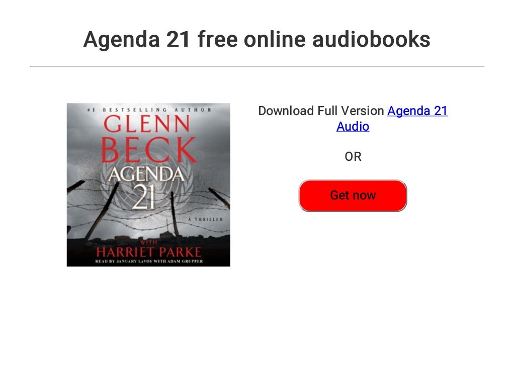 Agenda 21 free online audiobooks