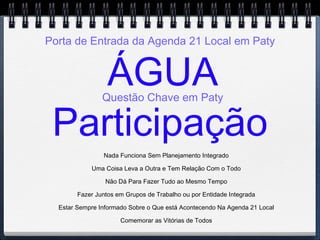 Agenda 21 Paty do Alferes - 2006