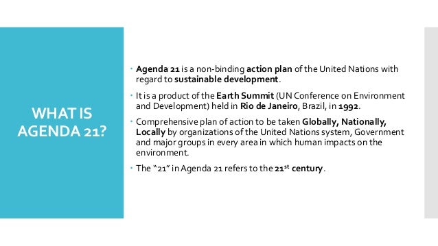 Agenda 21 Ppt