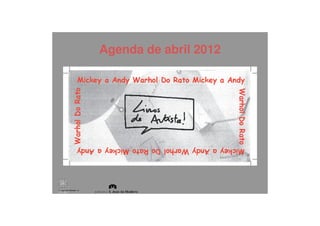 Agenda de abril 2012
 
