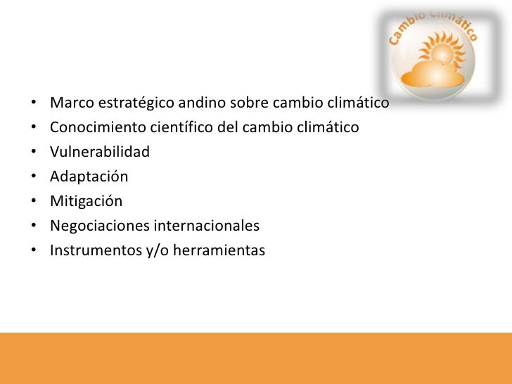 Presentación de la Agenda Ambiental Andina 2012-12016