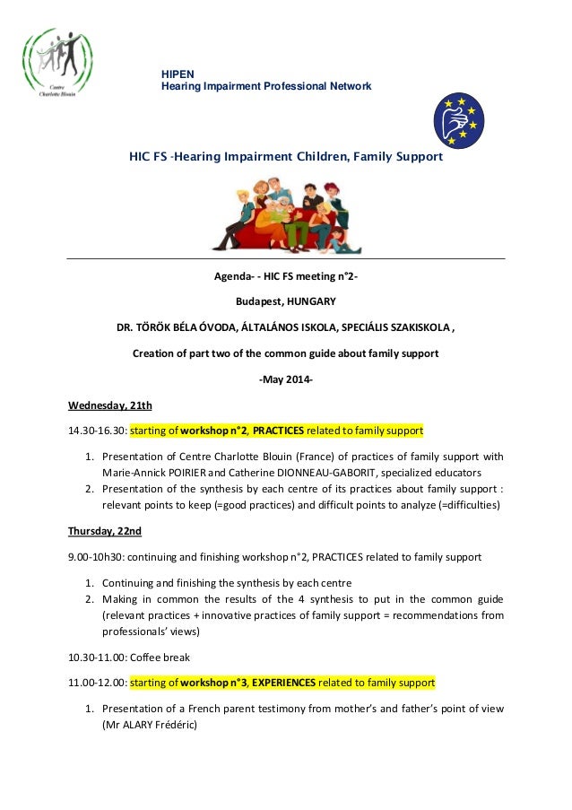 Agenda Budapest Agenda Budapest